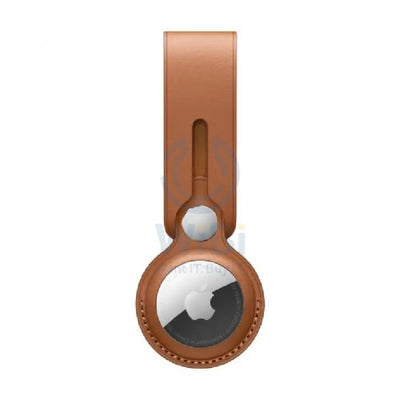 Apple AirTag Leather Loop - Saddle Brown Accessories > Other Accessories