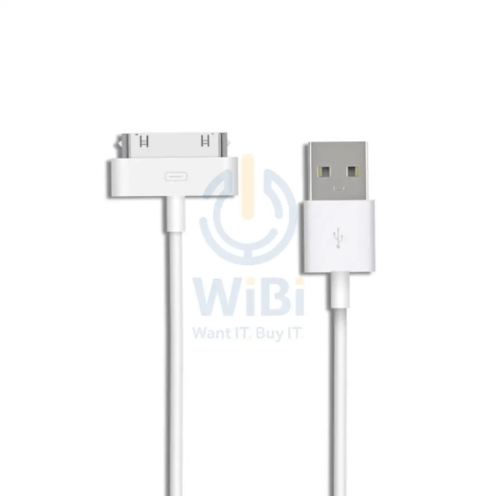 Apple Dock Connector To USB Cable White Accessories > Cables & Converters > Cables
