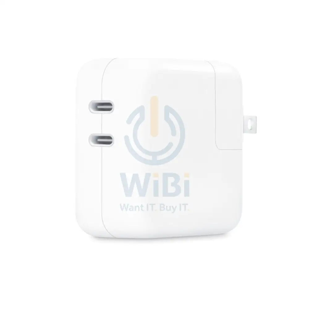 Apple Dual USB-C Power Adapter - 35W / USB-C / White Accessories > Power Adapters