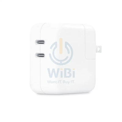 Apple Dual USB-C Power Adapter - 35W / USB-C / White Accessories > Power Adapters