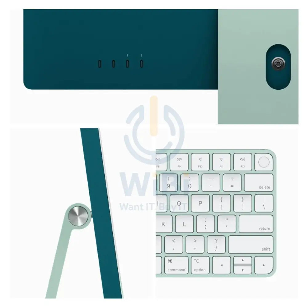 Apple iMac - 24’’ / M3 / 8-Core CPU / 10-Core GPU / 16-Core Neural Engine / 16GB RAM / 1TB SSD / Arb/Eng / Green / 1YW