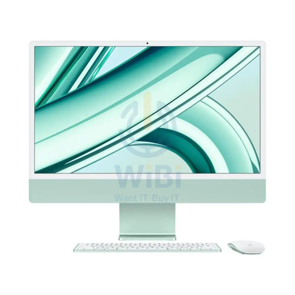 Apple iMac - 24’’ / M3 / 8-Core CPU / 10-Core GPU / 16-Core Neural Engine / 16GB RAM / 1TB SSD / Arb/Eng / Green / 1YW