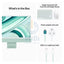 Apple iMac - 24’’ / M3 / 8-Core CPU / 10-Core GPU / 16 Core Neural Engine / 8GB RAM / 256GB SSD / Arb/Eng / Green / 1YW