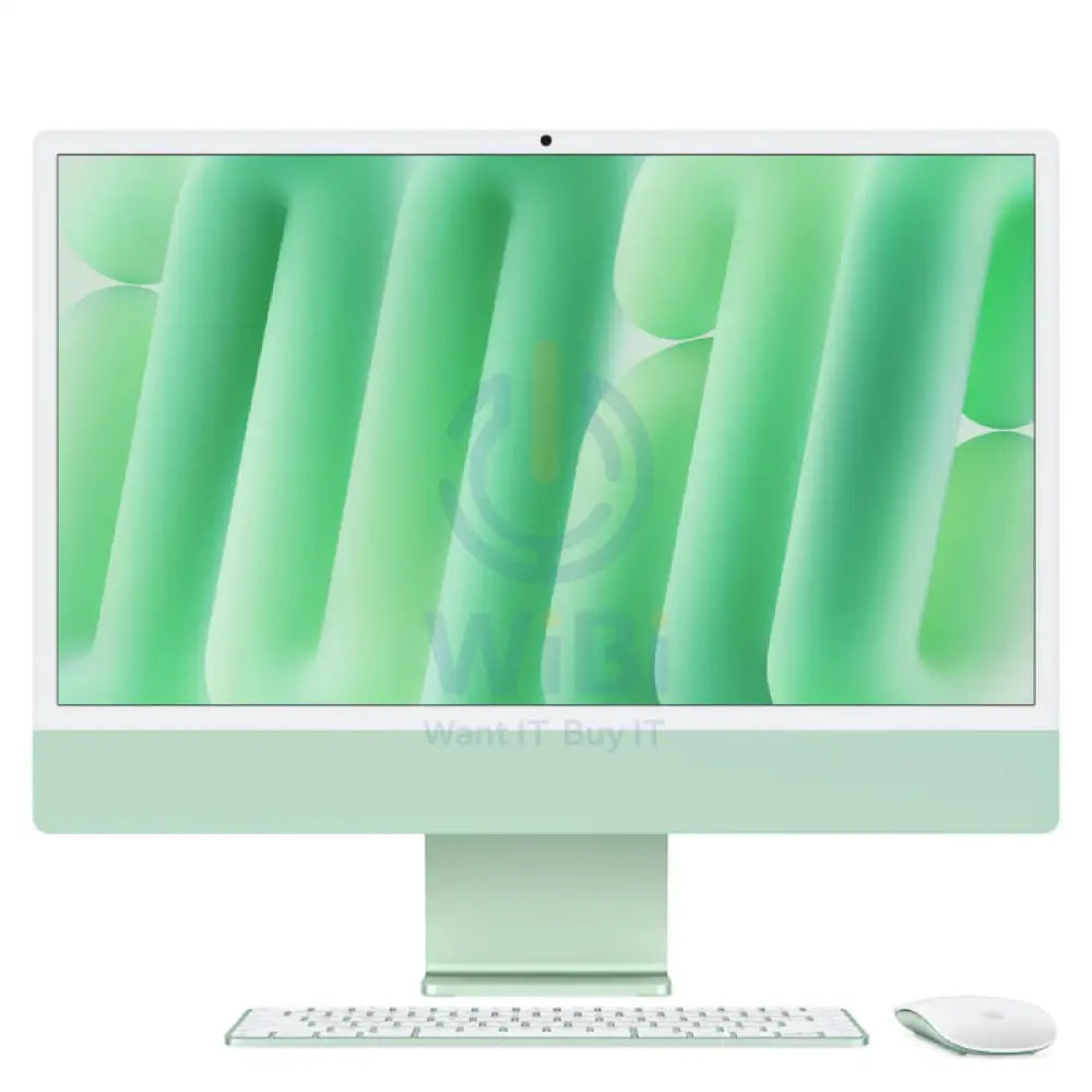 Apple iMac - 24’’ / M4 / 8-Core CPU / 8-Core GPU / 16 Core Neural Engine / 16GB RAM / 256GB SSD / Green / 1YW Desktop &