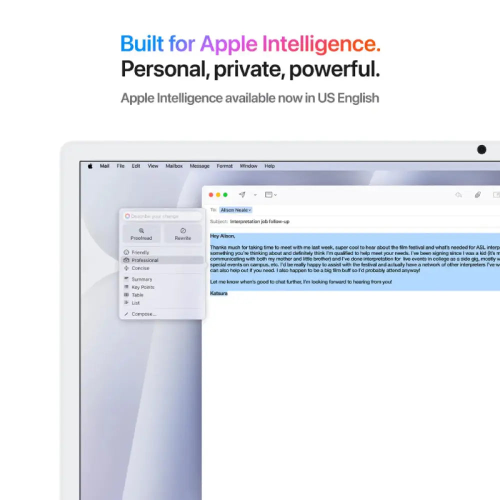 Apple iMac - 24’’ Nano Texture Glass / M4 / 10-Core CPU / 10-Core GPU / 16 Core Neural Engine / 32GB RAM / 1TB SSD