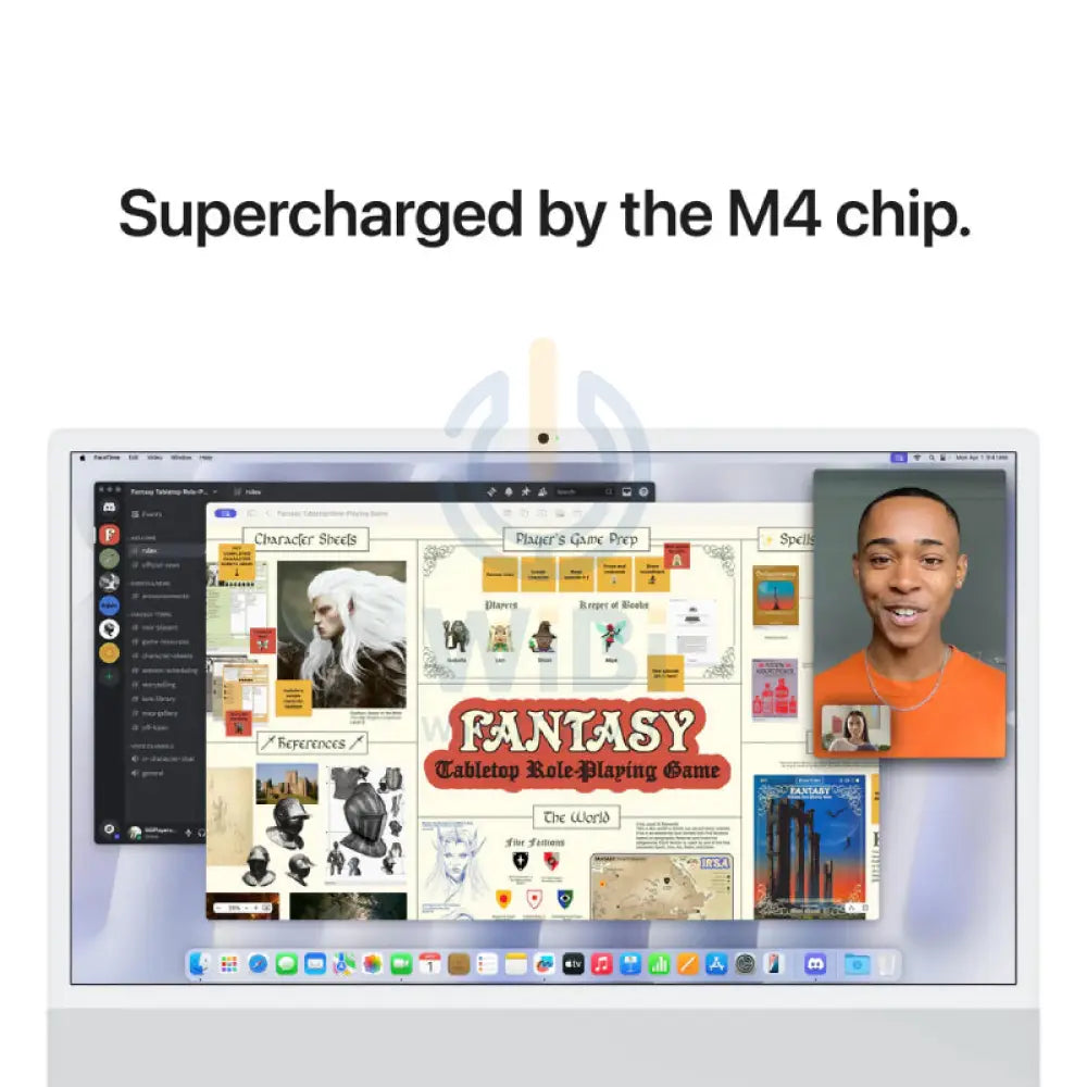 Apple iMac - 24’’ Standard Glass / M4 / 10-Core CPU / 10-Core GPU / 16 Core Neural Engine / 16GB RAM / 2TB SSD