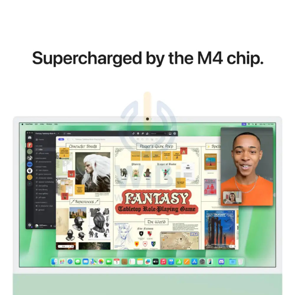 Apple iMac - 24’’ Standard Glass / M4 / 10-Core CPU / 10-Core GPU / 16 Core Neural Engine / 16GB RAM / 512GB SSD