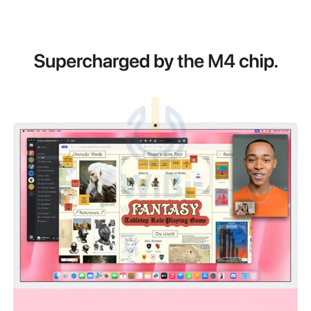 Apple iMac - 24’’ Standard Glass / M4 / 10-Core CPU / 10-Core GPU / 16 Core Neural Engine / 32GB RAM / 1TB SSD