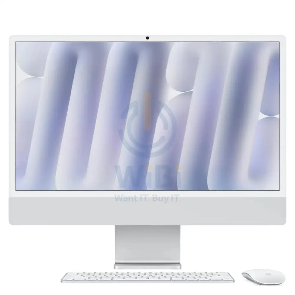 Apple iMac - 24’’ Standard Glass / M4 / 8-Core CPU / 8-Core GPU / 16 Core Neural Engine / 16GB RAM / 256GB SSD / Silver