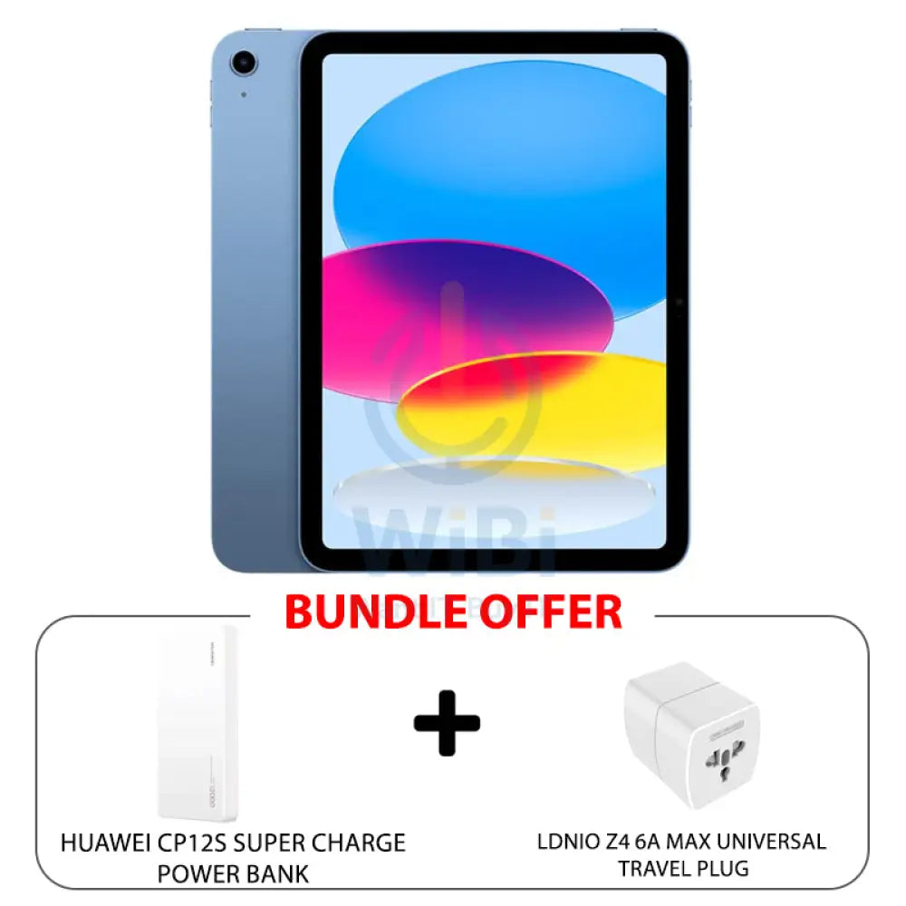 Apple iPad 11th Gen - A16 (2025) / 11-inch / 128GB / WiFi / BLUE - Bundle Offer Mobiles & Tablets > Tablets