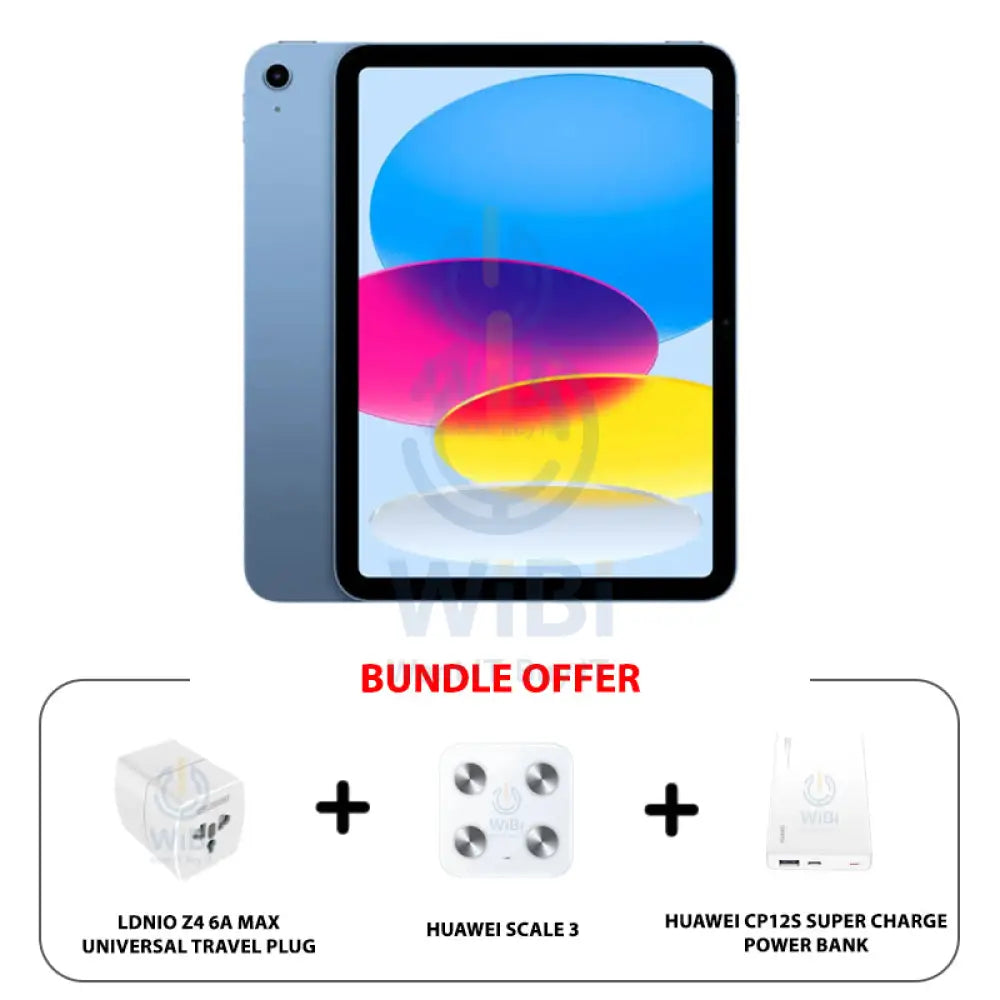 Apple iPad 11th Gen - A16 (2025) / 11-inch / 128GB / WiFi / BLUE - Bundle Offer Mobiles & Tablets > Tablets