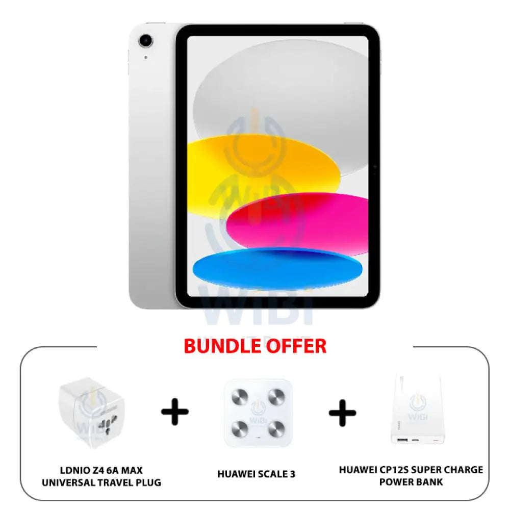 Apple iPad 11th Gen - A16 (2025) / 11-inch / 128GB / WiFi / SILVER - Bundle Offer Mobiles & Tablets > Tablets