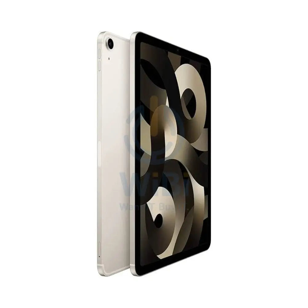 Apple iPad Air (5th Gen) - M1 Chip / 64GB / 10.9" Liquid Retina / Wi-Fi / Cellular / 1YW / Starlight - Tablet