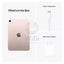 Apple iPad Mini (6th Gen) - A15 Bionic Chip / 64GB / 8.3" Retina / Wi-Fi / 1YW / Pink