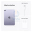 Apple iPad Mini (6th Gen) - A15 Bionic Chip / 64GB / 8.3" Retina / Wi-Fi / 1YW / Purple