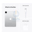 Apple iPad Pro (2021) - M1 Chip 8-Core CPU / 256GB / 11" Retina Display / Wi-Fi / Cellular / 1YW / Silver - Tablet