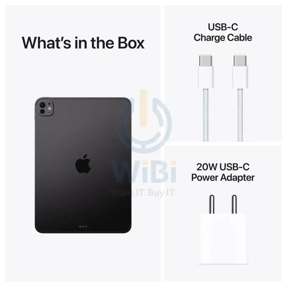 ابل برو M4 (2024) / 13'' / 1 تيرابايت / واي فاي + 5جي / فضاءهواتف  أسود  تابلت  تابلت > تابلت