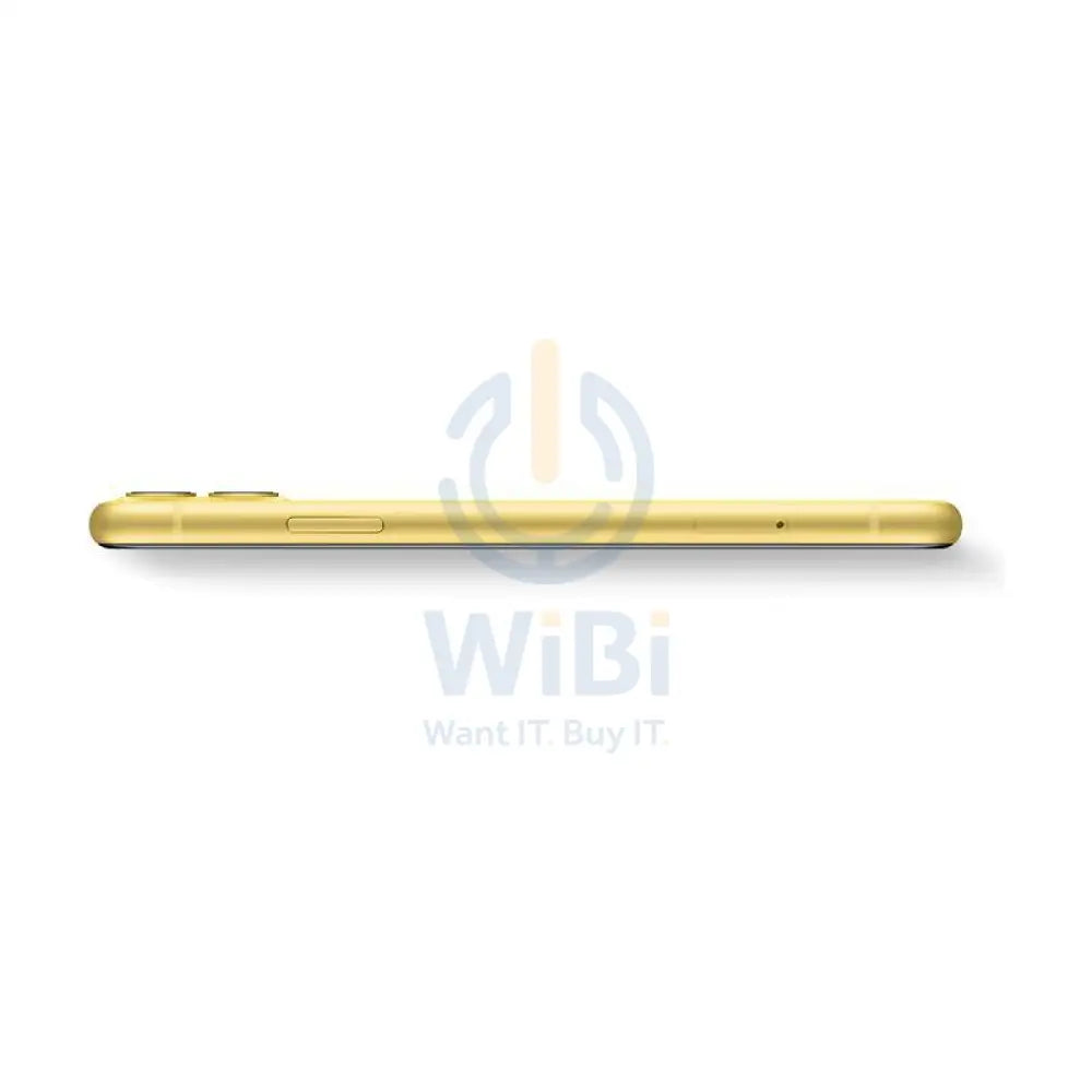ابل ايفون 11 - 128 جيجابايت / 6.1" ليكويد ريتنا/ واي-فاي / 4G / اللون أصفر - هاتف