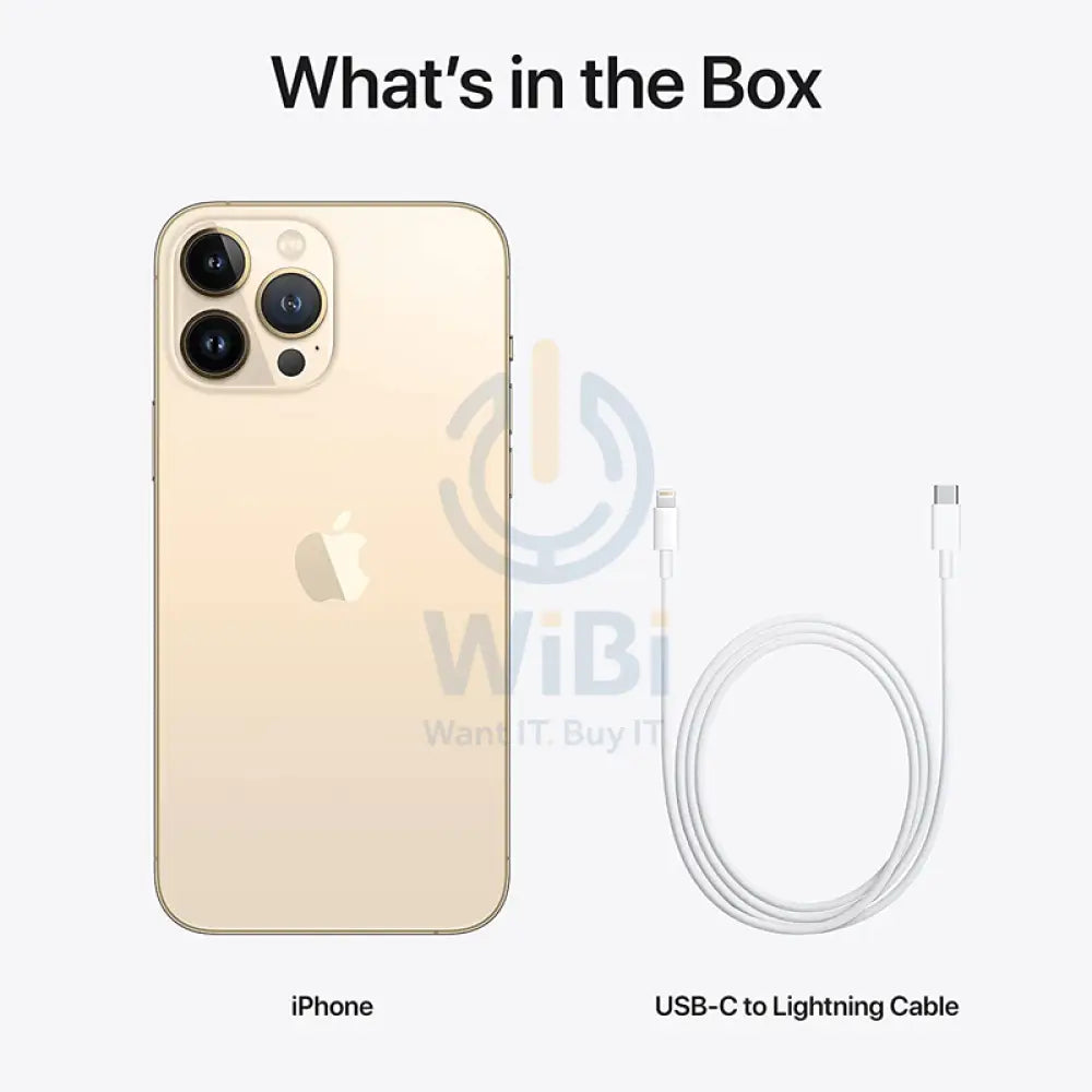 ابل ايفون 13 برو - 128 جيجابايت / 6.1" سوبر ريتينا XDR / واي-فاي / 5جي / ذهبي - هاتف