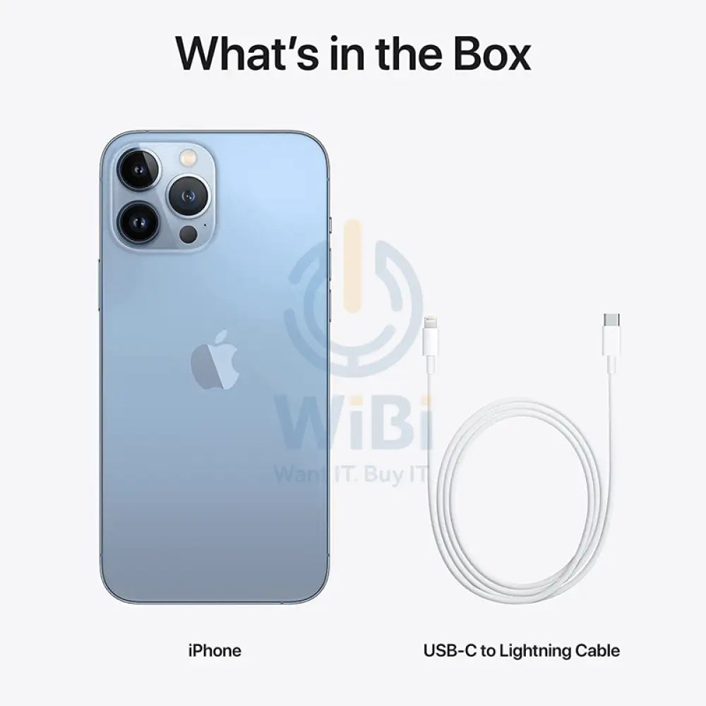 ابل ايفون 13 برو ماكس - 128 جيجابايت / 6.7" سوبر ريتينا XDR / واي-فاي / 5جي / أزرق - هاتف