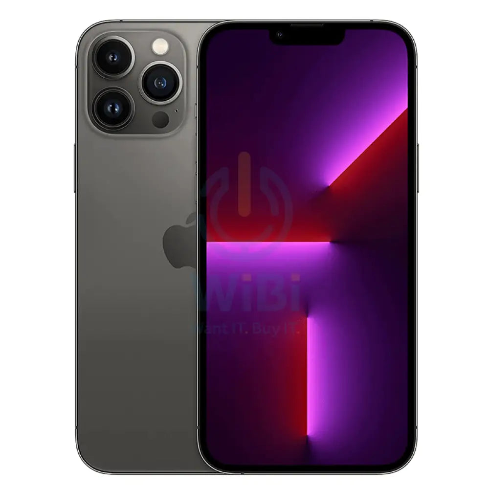 ابل ايفون 13 برو ماكس - 128 جيجابايت / 6.7" سوبر ريتينا XDR / واي-فاي / 5جي / جرافيت - هاتف