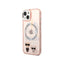 Apple iPhone 14 Plus- Pink Karl Lagerfeld Magsafe PC/TPU Case With Ring Accessories > Mobiles & Tablets > Mobiles