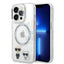 Apple iPhone 14 Pro - Silver Karl Lagerfeld Magsafe PC/TPU Case With Ring Accessories > Mobiles & Tablets > Mobiles
