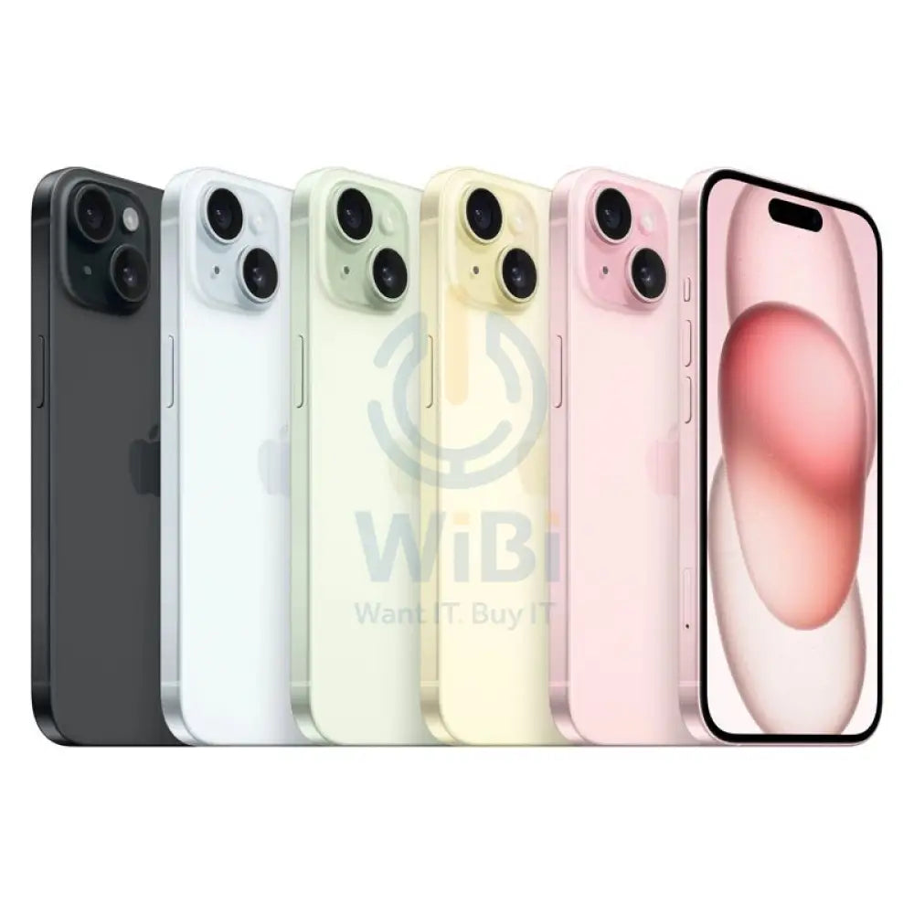 Apple iPhone 15 - 512GB / Green / 5G / 6.1’’ / Middle East Version Mobiles & Tablets > Mobiles
