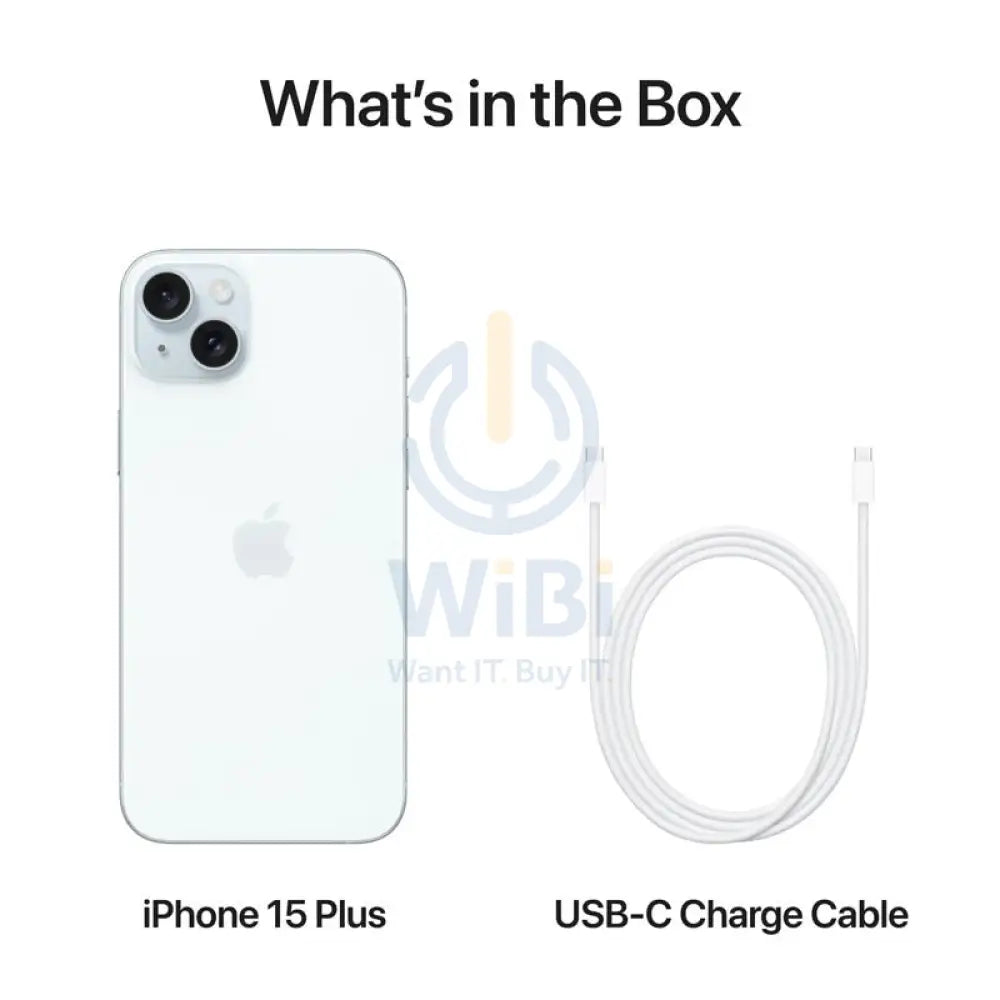 ابل ايفون 15 بلس - 128 جيجابايت / أزرق / أزرق / 5جي / 6.7'' هواتف  تابلت > هواتف