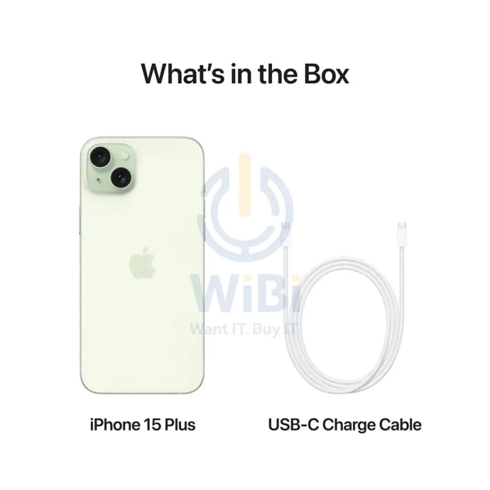 Apple iPhone 15 Plus - 128GB / Green / 5G / 6.7’’ Mobiles & Tablets > Mobiles