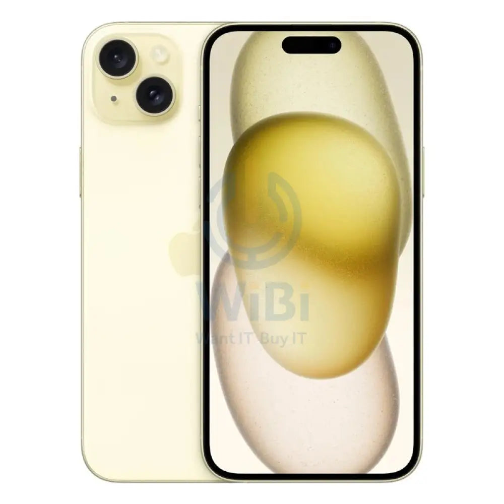ابل ايفون 15 بلس - 128 جيجابايت / أصفر / أصفر / 5جي / 6.7'' هواتف  تابلت > هواتف