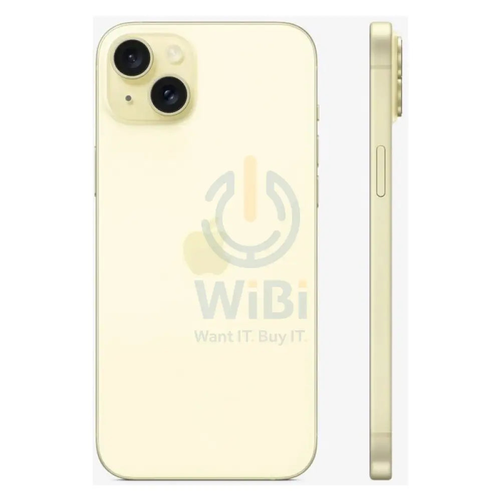 ابل ايفون 15 بلس - 128 جيجابايت / أصفر / أصفر / 5جي / 6.7'' هواتف  تابلت > هواتف
