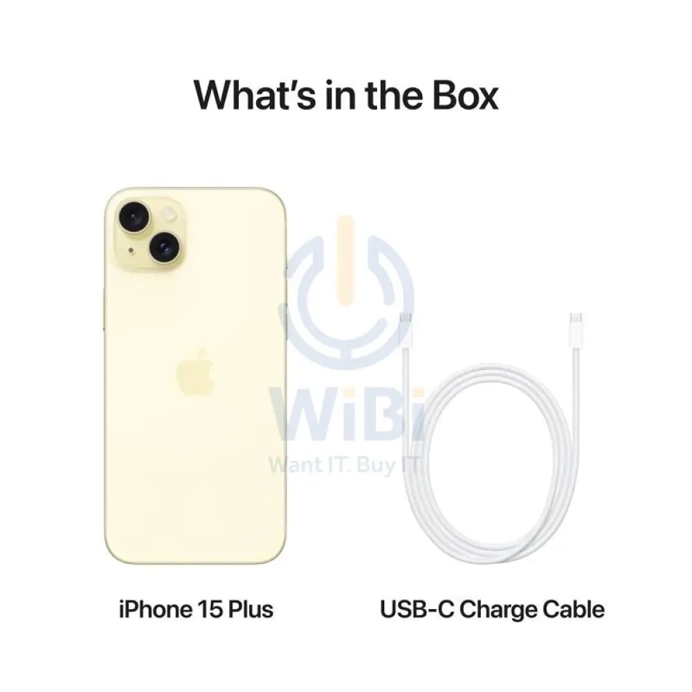 ابل ايفون 15 بلس - 512 جيجابايت / أصفر / أصفر / 5جي / 6.7'' هواتف  تابلت > هواتف