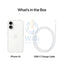 Apple iPhone 16 - 128GB / White / 5G / 6.1’’ Mobiles & Tablets > Mobiles