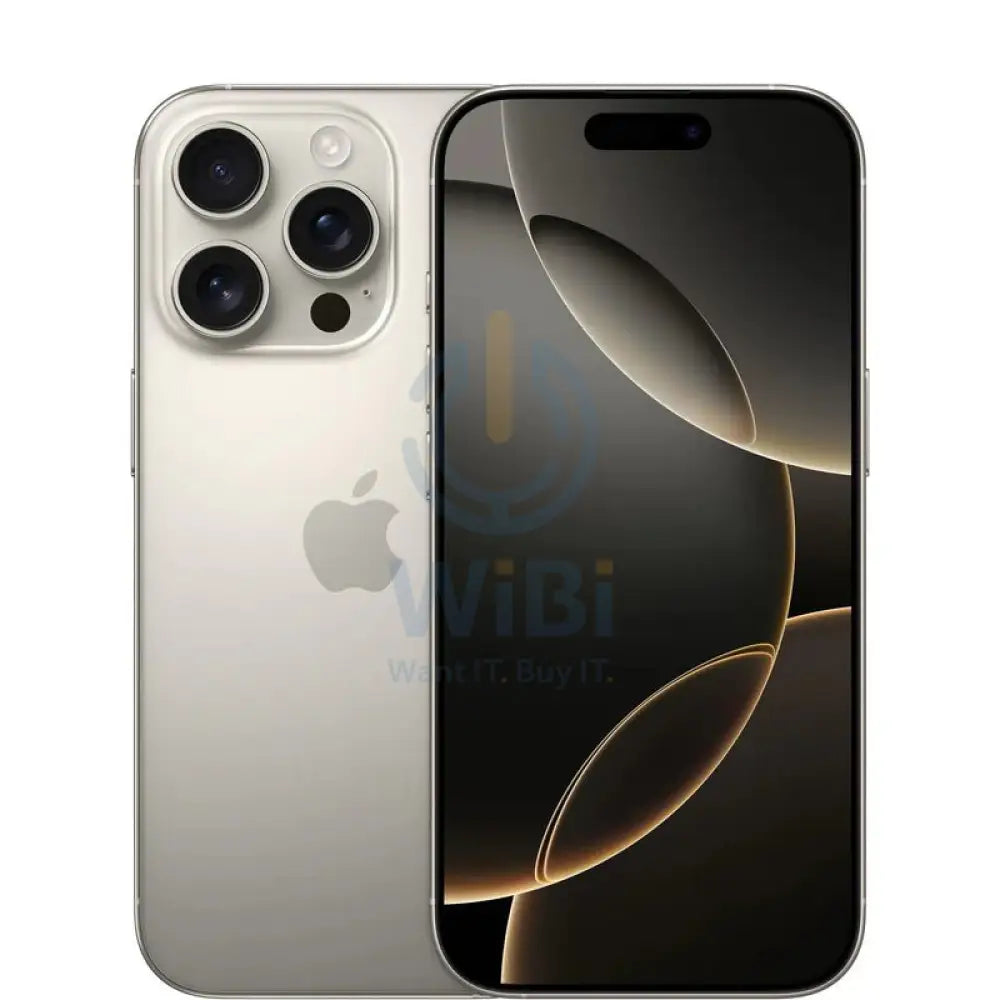 Apple iPhone 16 Pro Max - 256GB / Natural Titanium / 5G / 6.9’’ - Middle East Version Mobiles & Tablets > Mobiles