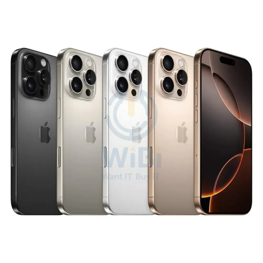 Apple iPhone 16 Pro Max - 256GB / White Titanium / 5G / 6.9’’ / Dual Physical Sim Mobiles & Tablets > Mobiles