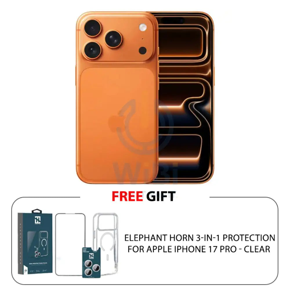 Apple iPhone 17 Pro - 512GB / Cosmic Orange / 5G / 6.3’’ / Dual E-Sim / Japanese Version Mobiles & Tablets > Mobiles