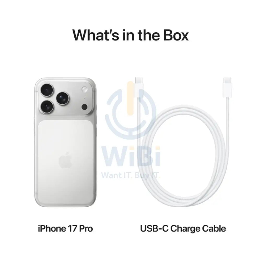 Apple iPhone 17 Pro - 1TB / Silver / HongKong Version / Nano Physical SIM + 1x eSIM Mobiles & Tablets > Mobiles