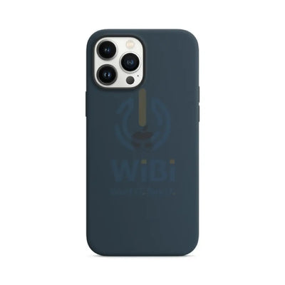 Apple iPhone MagSafe Silicone Case - iPhone 13 Pro / Abyss Blue