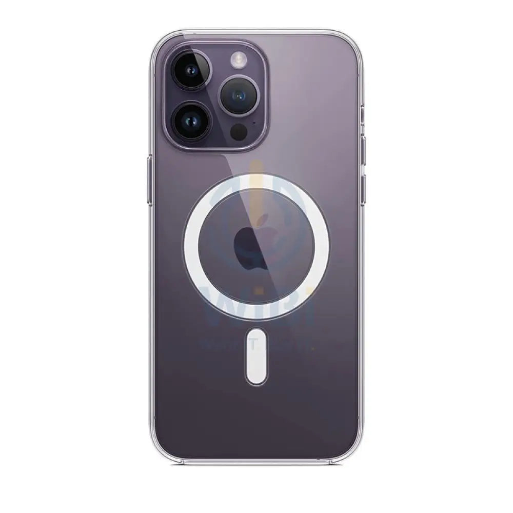 Apple iPhone MagSafe Silicone Case - iPhone 14 Pro Max / Clear Accessories > Mobiles & Tablets