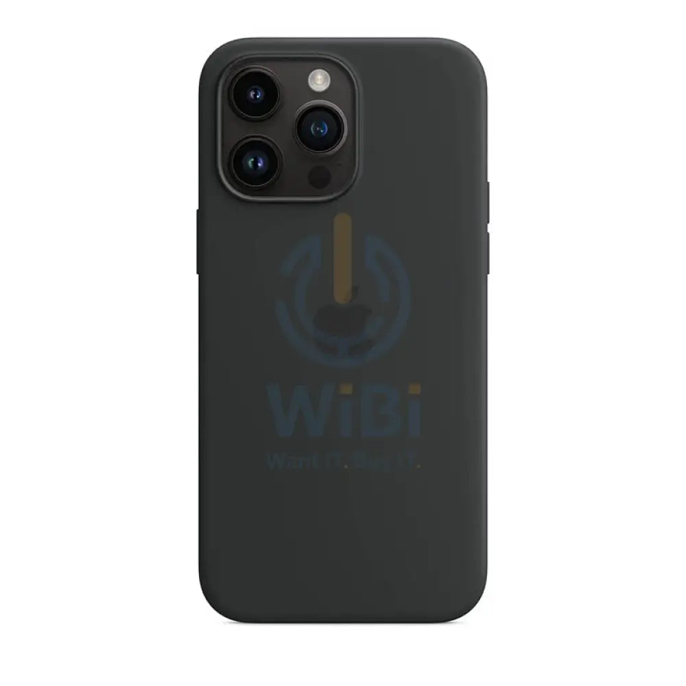 Apple iPhone MagSafe Silicone Case - iPhone 14 Pro Max / Midnight Black Accessories > Mobiles & Tablets