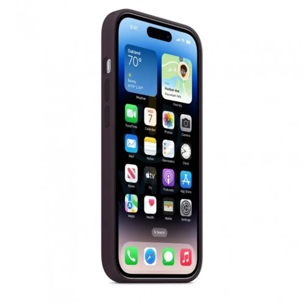 Apple iPhone MagSafe Silicone Case - iPhone 14 Pro Max / Midnight Black Accessories > Mobiles & Tablets
