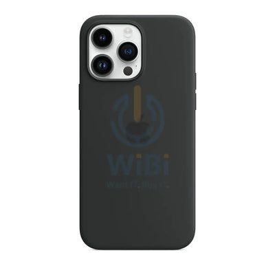 Apple iPhone MagSafe Silicone Case - iPhone 14 Pro Max / Midnight Black Accessories > Mobiles & Tablets