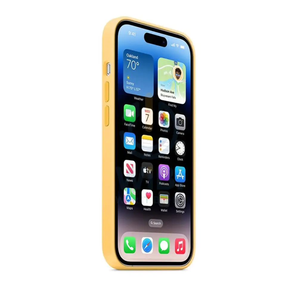 Apple iPhone MagSafe Silicone Case - iPhone 14 Pro Max / Sunglow Accessories > Mobiles & Tablets