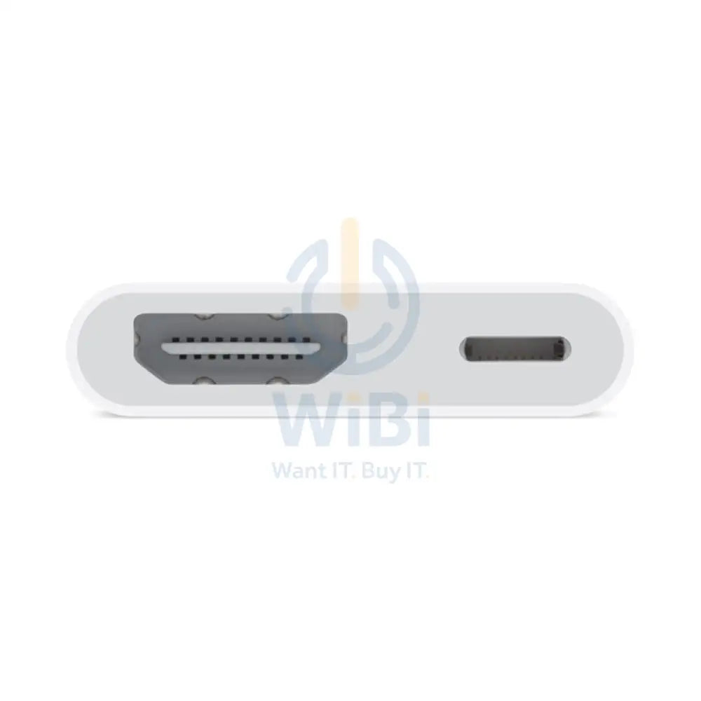 Apple Lightning to AV Adapter - HDMI / USB Type-C / White Accessories > Other Laptop Accessories > Offer Zone