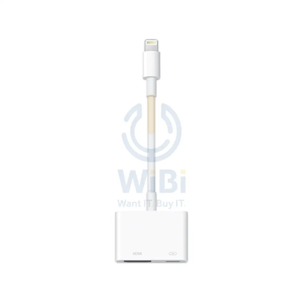Apple Lightning to AV Adapter - HDMI / USB Type-C / White Accessories > Other Laptop Accessories > Offer Zone