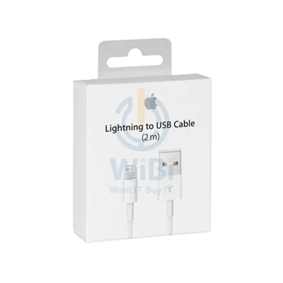 Apple Lightning to USB Cable - 2M / White Accessories > Cables & Converters > Cables