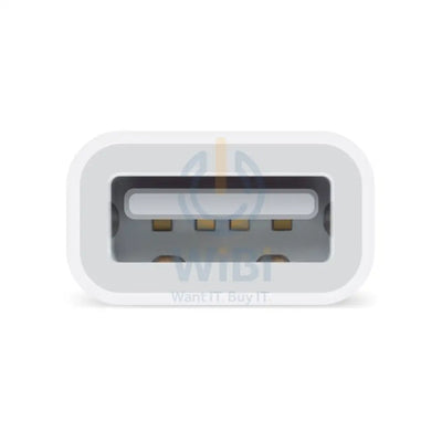 Apple Lightning to USB Camera Adapter - White Accessories > Cables & Converters > Cables
