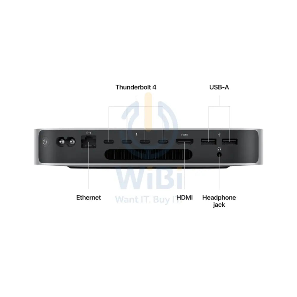 Apple Mac Mini - M2 Pro / 10-Core CPU / 16-Core GPU / 16-Core Neural Engine / 16GB RAM / 512GB SSD / 1YW Desktop &
