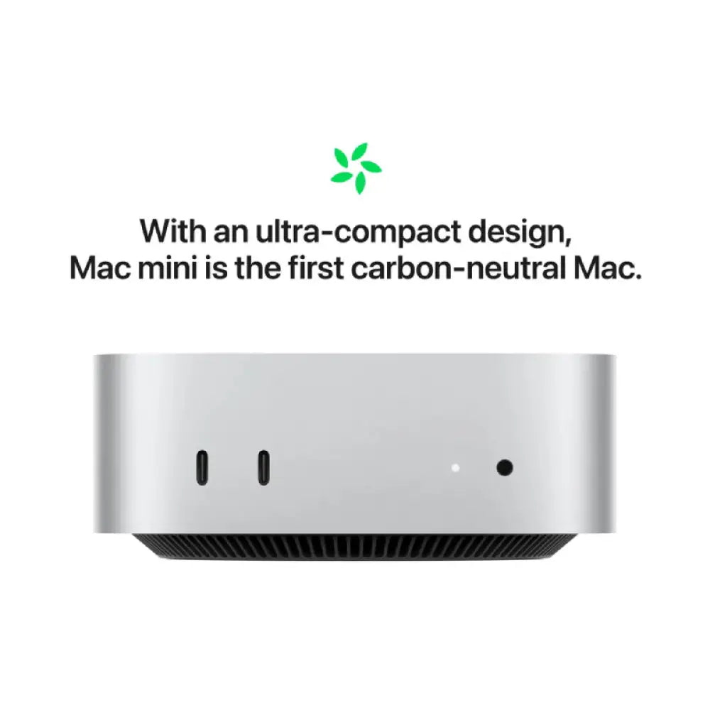 Apple Mac Mini - M4 Pro / 12-Core CPU / 16-Core GPU / 24GB RAM / 512GB SSD / Silver / 1YW Desktop & All-In-One PCs >